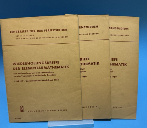 Lehrbriefe für das - 3,