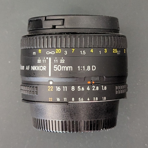 Nikon nikkor 50mm 1 8d - 50mm, f/1.8d