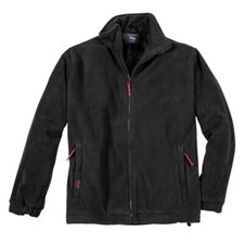 Fleecejacke Brigg schwarz 2XL