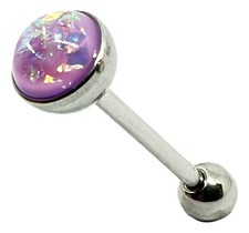 Opal Zungenstab Lila Kristall