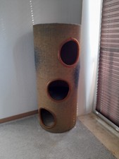 Katzen Kratztonne Höhe 100 cm, Durchmesser 42cm Robusta