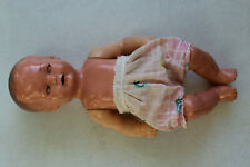 alte Schildkröt Baby Puppe, 16 cm, Schlafaugen