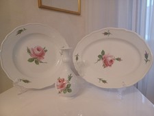 Konvolut Meissen Rote Rose