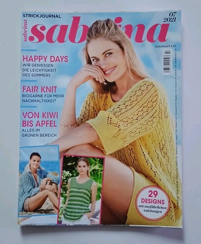 Sabrina strickjournal 2021 - strickjournal, 7-2021
