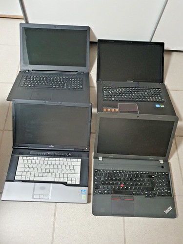 Konvolut notebook defekt - konvolut, 4x