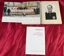 200 Autogrammen Fußball-Weltmeisterschaft 1954  Die Sieger-Mannschaft