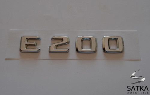 E200 schriftzug für mercedes - für,