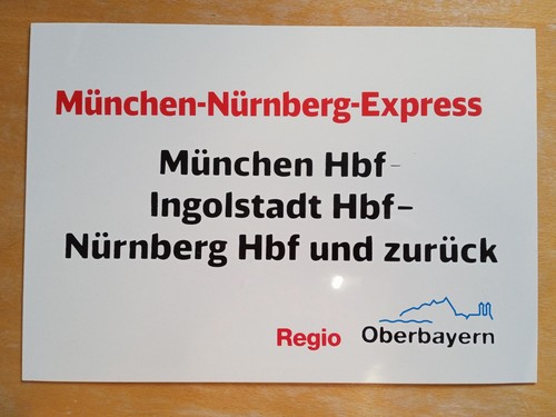 Original zuglaufschild - original,