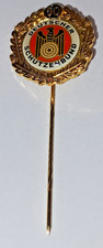Pin alte Anstecknadel Deutscher Schützenbund Ehrennadel 50 Jahre Mitglied Gold