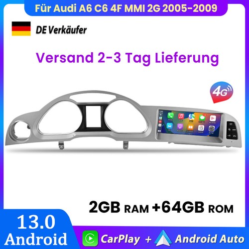 Autoradio für audi a6 c6 - 8.8",