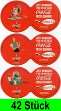 42 Stück Bierdeckel Coca Cola