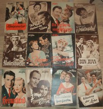 51 alte Filmprogramme