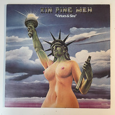 6.22015 AO Kin Ping Meh Virtues & Sins Cover NM- Vinyl NM- 1974 Germany Nova