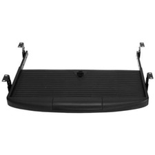 SCHWARZ / GRAU Tastaturauszug Computertisch Tastatur Schreibtisch Keyboardauszug