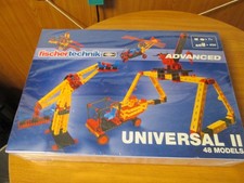 Fischertechnik - Universal II - Advanced - 93290 - ungeöffnet - 48 Modelle