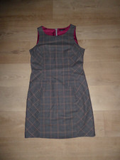 TOMMY HILFIGER Kleid Etuikleid Ärmellos Wolle-Mix Kariert Gr.40 (US 12) *w.NEU*