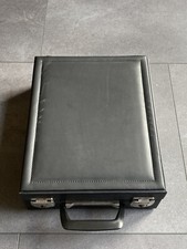 Leder-Münzkoffer für 4 stapelbare Münzboxen von Leuchtturm & Lindner o.Schlüssel