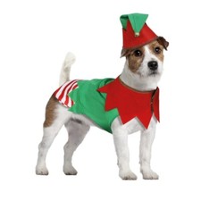 ELFENKOSTÜM FÜR HUNDE WEIHNACHTEN KARNEVAL KLEID GUIRMA HUNDE UNISEX
