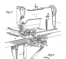Alte, Antike Nähmaschine: SINGER - Infos, historische Dokumente 1920 - 1945