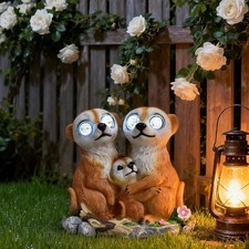 Garten Erdmännchen Familie