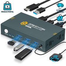 4K60Hz USB 3.0 HDMI KVM Switch