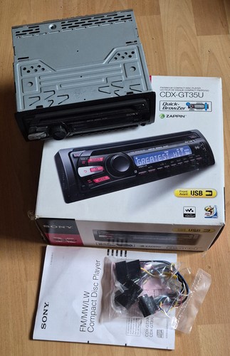 Sony cdx gt35u autoradio cd - autoradio, /