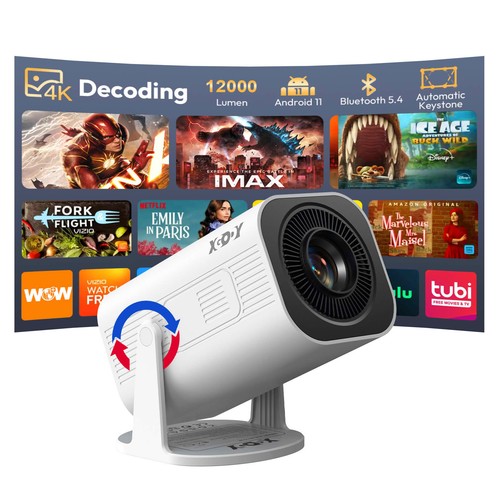 Xgody mini smart beamer - 8k,