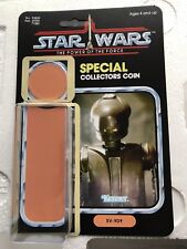 VINTAGE EV9D9 RESTAURATION KIT POWER OF THE FORCE LAST 17 CARD BACK KIT EV-9D9