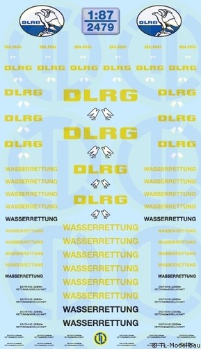2479 dlrg decalbogen 1 87 - 2479,