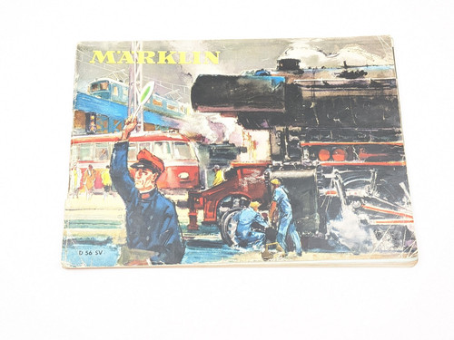 Märklin katalog 1956 d56 - 1956, sv