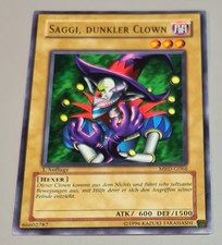 Yu Gi Oh Saggi, dunkler Clown # MRD-G066 1.AUFLAGE Metal Raiders 2002 N.Mi-Mint