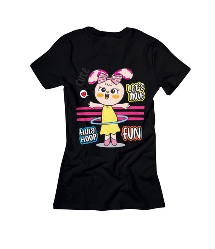 Shirt damen cute - damen, bunny