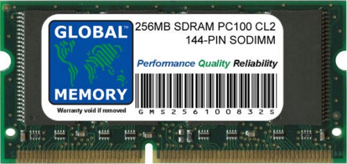 256mb pc100 100mhz - 100mhz, sdram