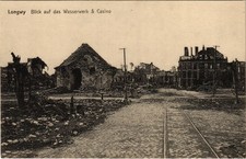 Old postcard Longwy view of