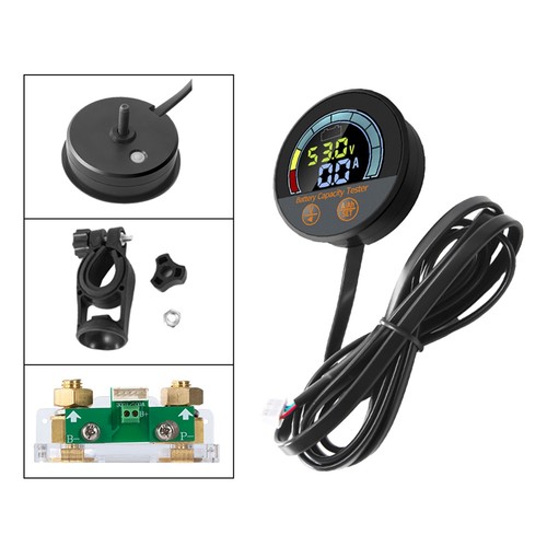 100v batteriemonitor mit - dc, 8v
