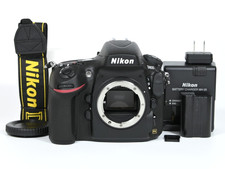 Nikon D800 36,3 MP Digitale SLR Kamera Gehäuse Schwarz SC177 [Geöffnetes Paket]