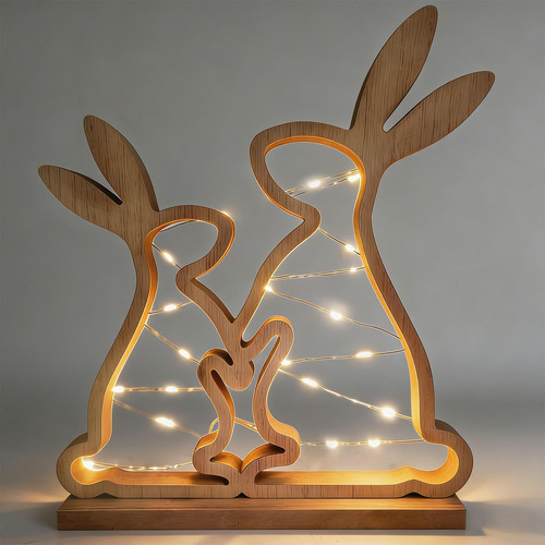 Led osterhase deko osterdeko - led,