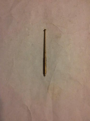 Flaggenstock messing 5x57mm - flaggenstock, 2,5x57mm
