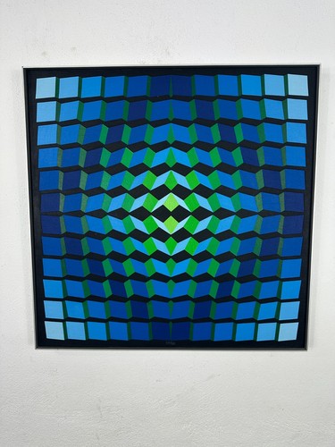 Acryl bild yvaral - acryl,