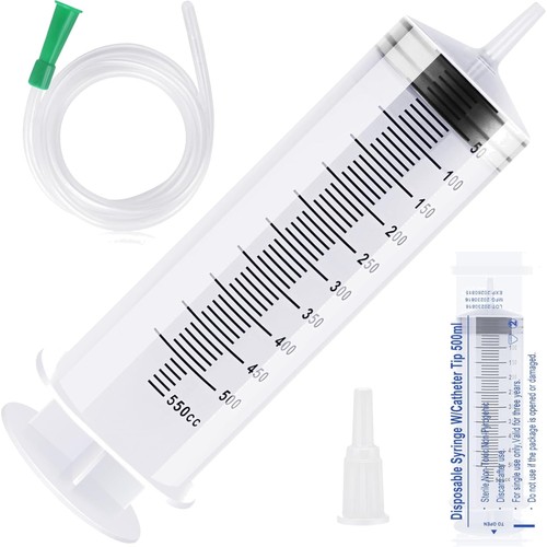 550ml spritze mit schlauch - 550ml,