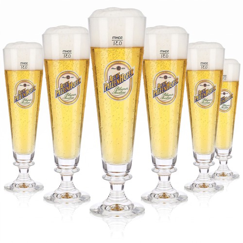 Schultheiss bier glas 3l - 6x,