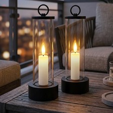 Outdoor LED Kerze im Glas