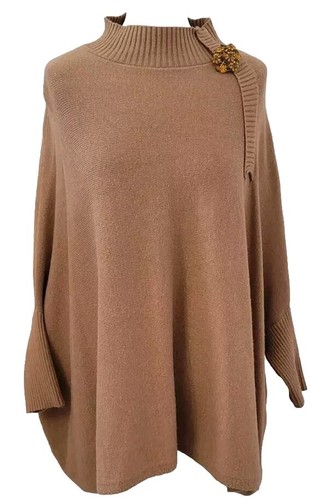 Camel beige braun high neck - camel,