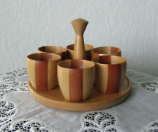 ALTES SET - 6 EIERBECHER MIT