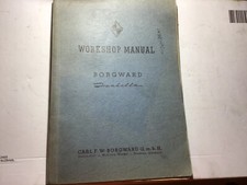 Borgward Isabella Reparaturanleitung, Workshop Manual Repair Original TOP