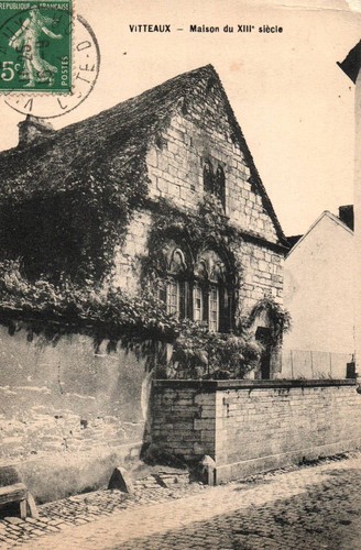 Cpa vitteaux - (côte, d'or)