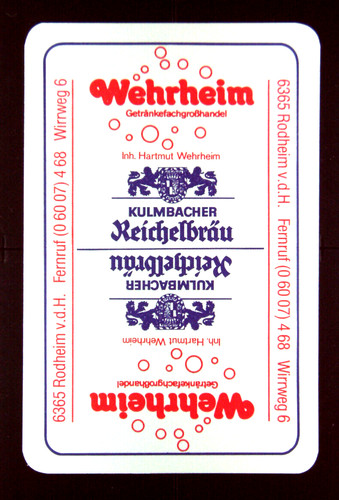 Skatspiel brauerei kulmbacher - skatspiel/brauerei,