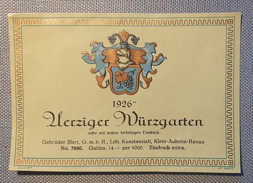 Altes weinetikett - altes,