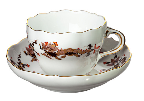 Kaffeegedeck reicher brauner