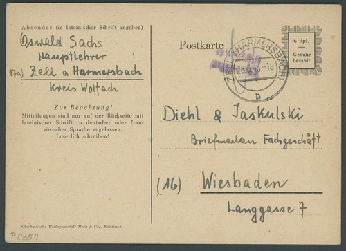 All bes gebühr bezahlt - gebÜhr, zell